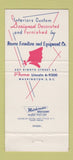 Matchbook Cover - Bethesdan Motor Hotel Bethesda MD 30 Strike
