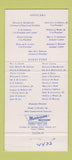 Matchbook Cover - Middleburg National Bank VA 30 Strike