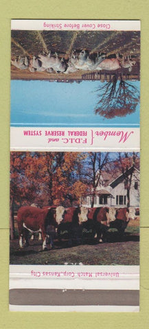 Matchbook Cover - Iowa Trust Savings Bank Estherville IA 30 Strike