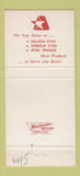 Matchbook Cover - Armour Meat Processing Pittsburgh PA 30 Strike