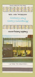 Matchbook Cover - Montgomery County Trust Company Amsterdam NY 30 Strike