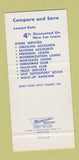 Matchbook Cover - Montgomery County Trust Company Amsterdam NY 30 Strike