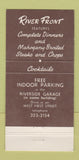 Matchbook Cover - River Front Reno NV restaurant 30 Strike