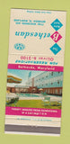 Matchbook Cover - Bethesdan Motor Hotel Bethesda MD 30 Strike