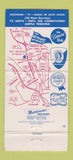 Matchbook Cover - Bethesdan Motor Hotel Bethesda MD 30 Strike