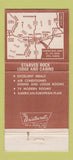 Matchbook Cover - Starved Rock Lodge Utica IL 30 Strike