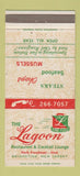 Matchbook Cover - Lagoon Restaurant Brigantine NJ 30 Strike