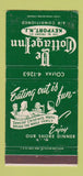 Matchbook Cover - Ye Cottage Inn Keyport NJ WORN 30 Strike