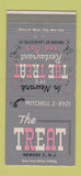 Matchbook Cover - The Treat Restaurant Newark NJ 30 Strike