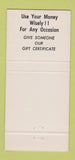 Matchbook Cover - Red Roof Restaurant Atlanta GA 30 Strike