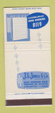 Matchbook Cover - 6118 Sheridan Road Apartments Chicago IL 30 Strike