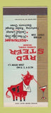 Matchbook Cover - Red Steer Denver Colorado 30 Strike