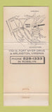 Matchbook Cover - Japanese Steak House Rosslyn VA 30 Strike