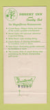 Matchbook Cover - Desert Inn Casino Las Vegas NV 30 Strike