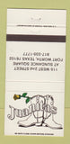 Matchbook Cover - Juanita's Fort Worth TX 30 Strike