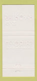 Matchbook Cover - Shiro Ya Japanese Restaurant Washington DC 30 Strike