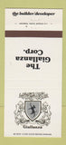 Matchbook Cover - The Giallanza Corp Depew NY Builders Real Estate 30 Strike