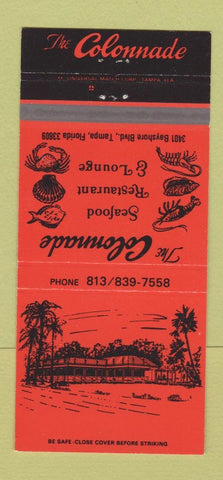 Matchbook Cover - The Colonnade Tampa FL 30 Strike