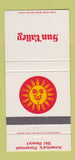 Matchbook Cover - Sun Valley Ski Resort ID WEAR 30 Strike