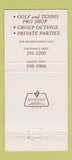 Matchbook Cover - Jack Nicklaus Sports Center Kings Island OH golf 30 Strike