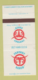 Matchbook Cover - Fantasy Ranch Saloon Arlington TX 30 Strike