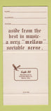 Matchbook Cover - Pierce Street Annex San Francisco Anchorage SAMPLE 30 Strike