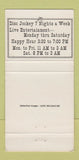 Matchbook Cover - Silver Saddle Saloon Lindenwold NJ WEAR 30 Strike