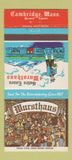 Matchbook Cover - Gutes Essen Wursthaus Cambridge MA 30 Strike