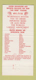 Matchbook Cover - Gutes Essen Wursthaus Cambridge MA 30 Strike