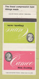 Matchbook Cover - Cameo Plumbing Fixtures Canada 30 Strike