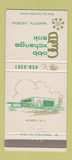Matchbook Cover - Cobb Exchange Bank Marietta GA 30 Strike