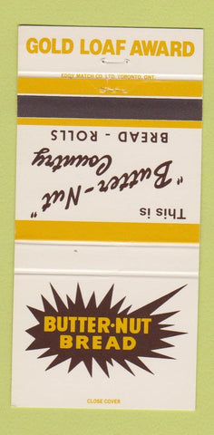 Matchbook Cover - Butter Nut Bread 30 Strike