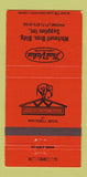 Matchbook Cover True Value Hardware Supply Whitesell Bros Roof Trusses 30 Strike