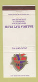 Matchbook Cover - Balboa Bay Club Indian Wells Newport Beach CA 30 Strike