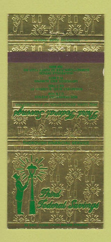 Matchbook Cover - Third Federal Savings Philadelphia PA 30 Strike