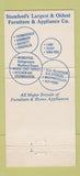 Matchbook Cover - P Sabini Furniture Stamford CT 30 Strike