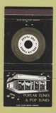 Matchbook Cover - Popular Tunes Music Pop Tunes 30 Strike