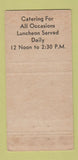 Matchbook Cover - Maples Restaurant Middletown NY 30 Strike
