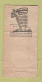 Matchbook Cover - Adrian's BBQ Chinchilla PA 30 Strike
