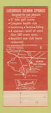 Matchbook Cover - Gilman Springs Golf Resort Hotel CA WEAR 30 Strike