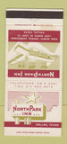 Matchbook Cover - North Park Inn Dallas TX 30 Strike