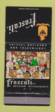 Matchbook Cover Frascati Belgian Restaurant Beverly Hills Hollywood CA 30 Strike