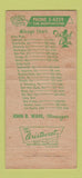 Matchbook Cover - Savannah Motor Lodge GA 30 Strike