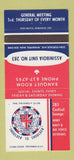 Matchbook Cover - Army Navy Air Force Veterans Winnipeg MB 30 Strike