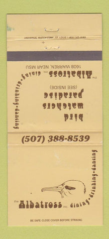 Matchbook Cover - Albatross Restaurant East Lansing MI WEAR 30 Strike