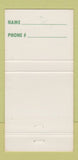Matchbook Cover - Big Kahuna New Orleans LA 30 Strike