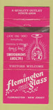 Matchbook Cover - Flemington Cut Class NJ  30 Strike