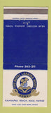 Matchbook Cover - Royal Lahaina Hotel Maui Hawaii 30 Strike