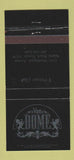 Matchbook Cover - Van Dome Private Club Miami Beach FL 30 Strike