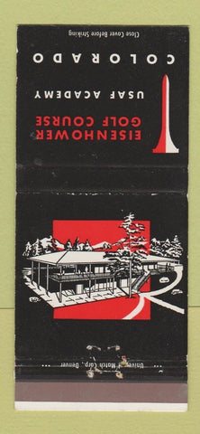 Matchbook Cover - Eisenhower Golf Course Colorado Springs WEAR 30 Strike